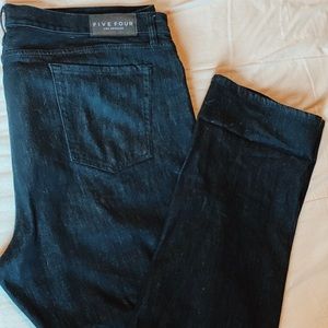 Black relaxed fit jeans